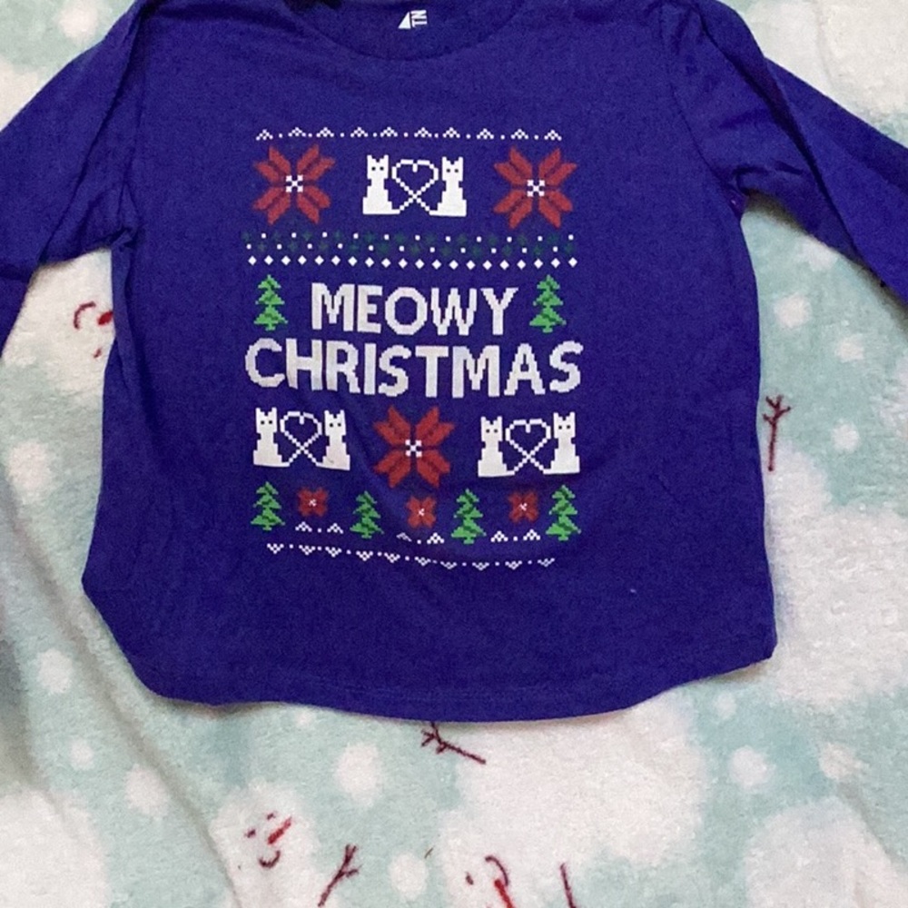 American Dream Team Network Long Sleeve Christmas Tee